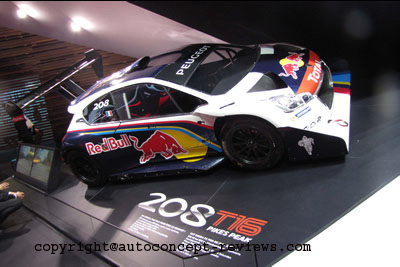 Peugeot 208 T16 Pikes Peak winner